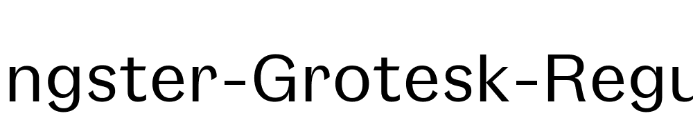 Gangster-Grotesk-Regular