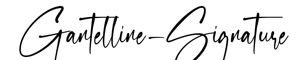 Gantelline-Signature