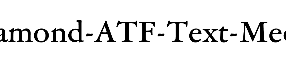 Garamond-ATF-Text-Medium