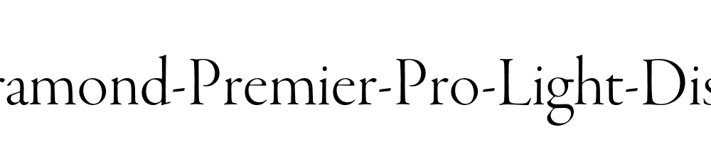 Garamond-Premier-Pro-Light-Display