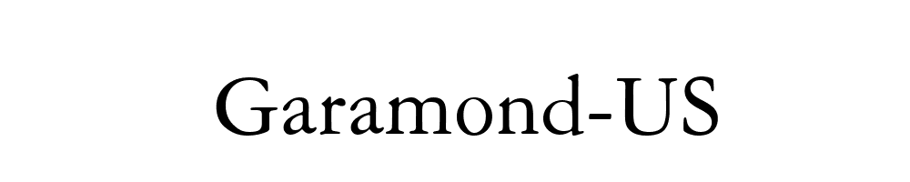 Garamond-US