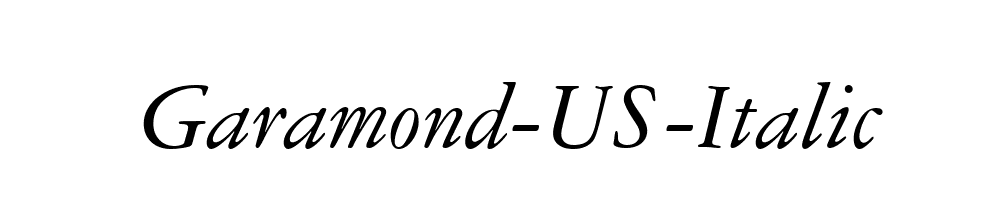 Garamond-US-Italic