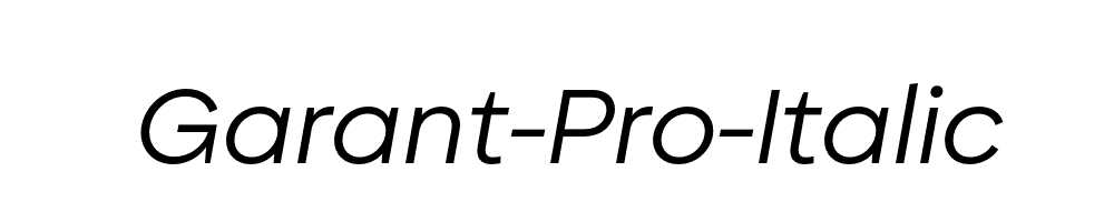 Garant-Pro-Italic