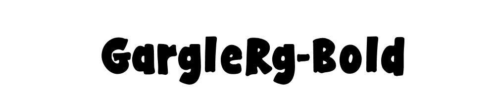 GargleRg-Bold