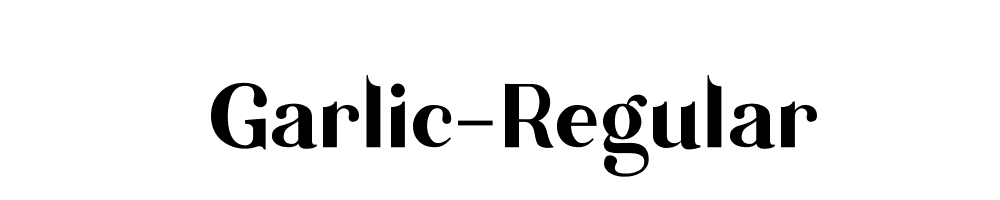 Garlic-Regular