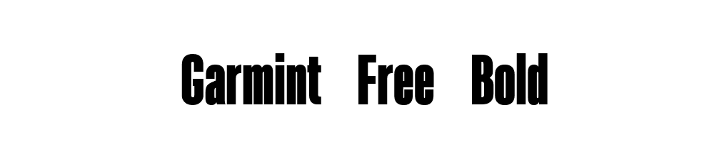 Garmint-Free-Bold