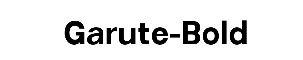 Garute-Bold