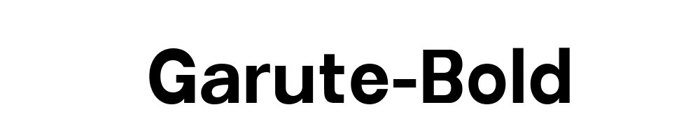 Garute-Bold