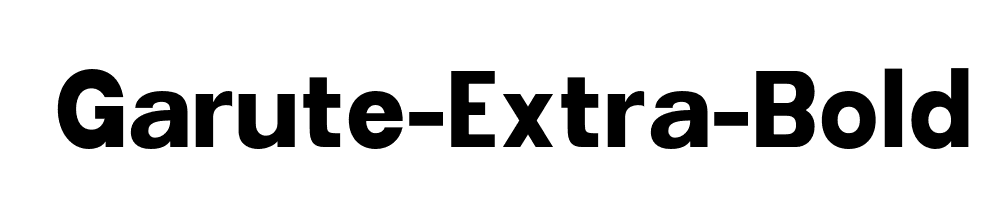 Garute-Extra-Bold