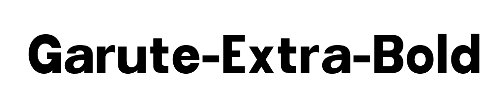 Garute-Extra-Bold