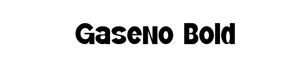 Gaseno Bold