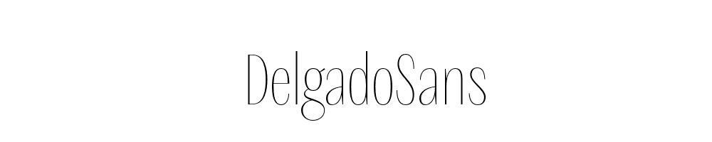 DelgadoSans