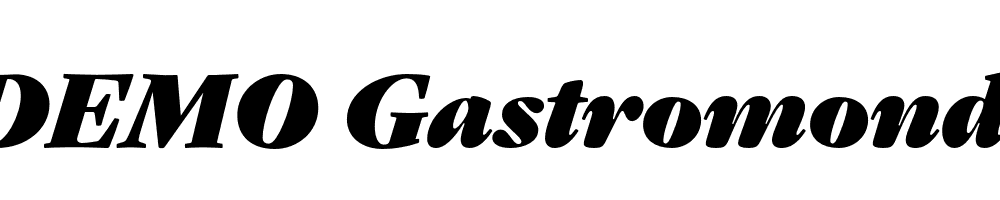 FSP DEMO Gastromond Italic