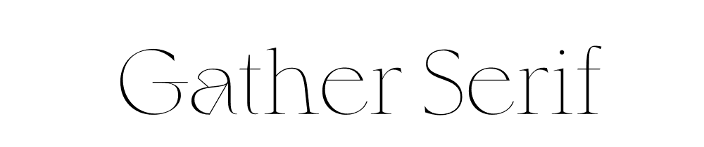 Gather Serif