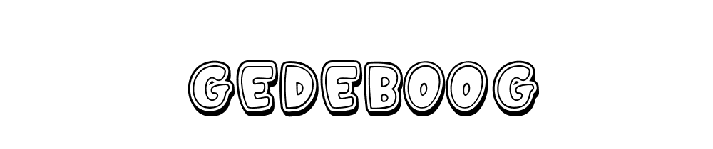 Gedeboog