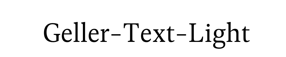 Geller-Text-Light