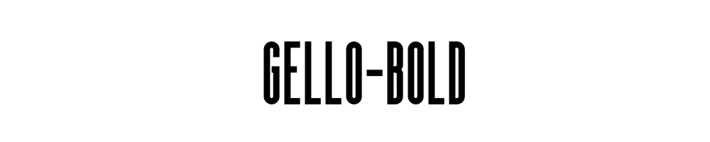 gello-bold