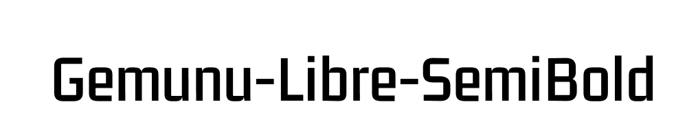 Gemunu-Libre-SemiBold