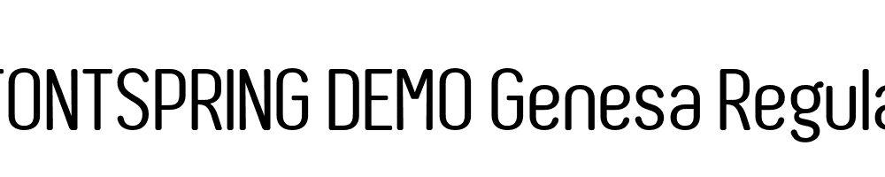  DEMO Genesa Regular