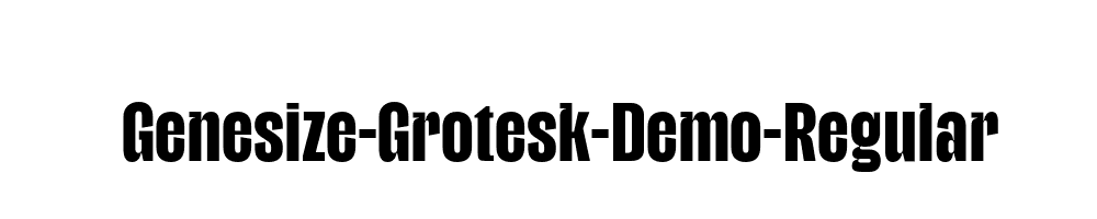 Genesize-Grotesk-Demo-Regular