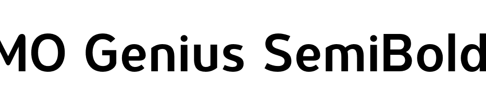 FSP DEMO Genius SemiBold Regular