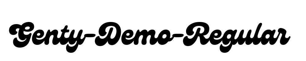 Genty-Demo-Regular