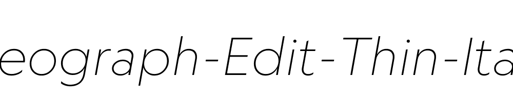 Geograph-Edit-Thin-Italic