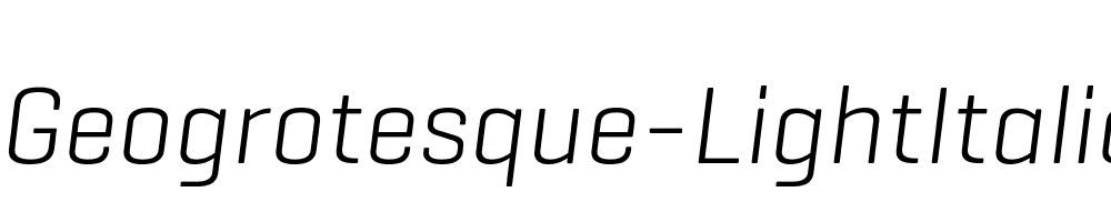 Geogrotesque-LightItalic