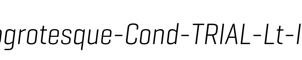 Geogrotesque-Cond-TRIAL-Lt-Italic