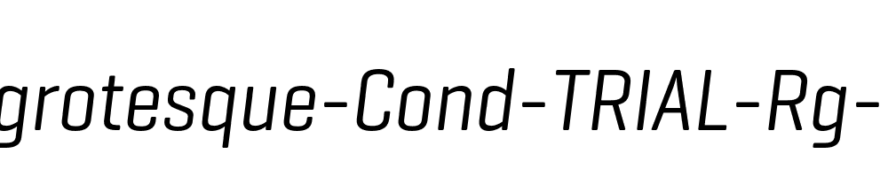 Geogrotesque-Cond-TRIAL-Rg-Italic