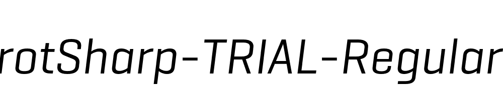 GeogrotSharp-TRIAL-Regular-Italic