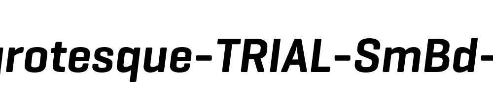 Geogrotesque-TRIAL-SmBd-Italic