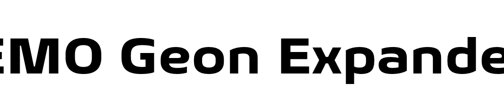  DEMO Geon Expanded Heavy Regular