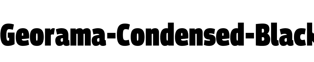 Georama-Condensed-Black