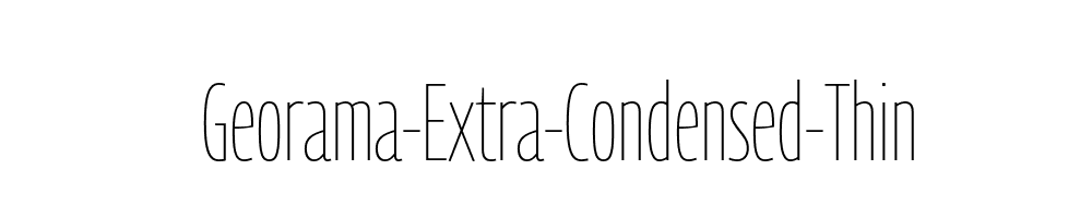 Georama-Extra-Condensed-Thin