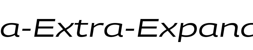 Georama-Extra-Expanded-Italic