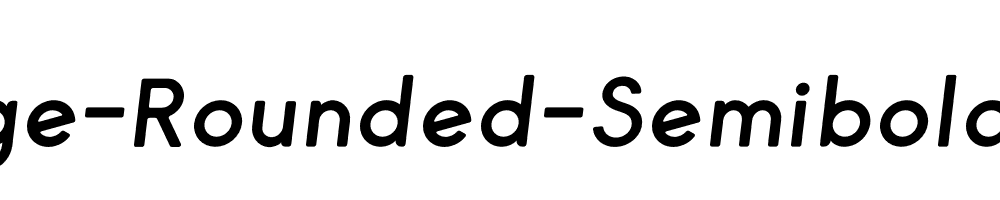 George-Rounded-Semibold-Italic