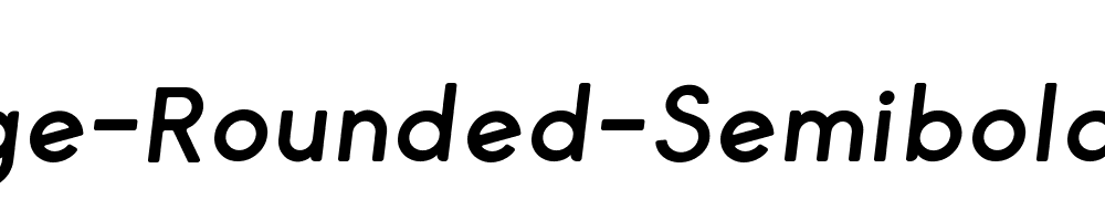 George-Rounded-Semibold-Italic