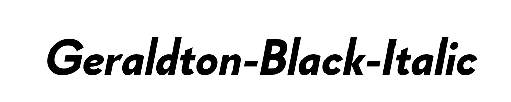 Geraldton-Black-Italic