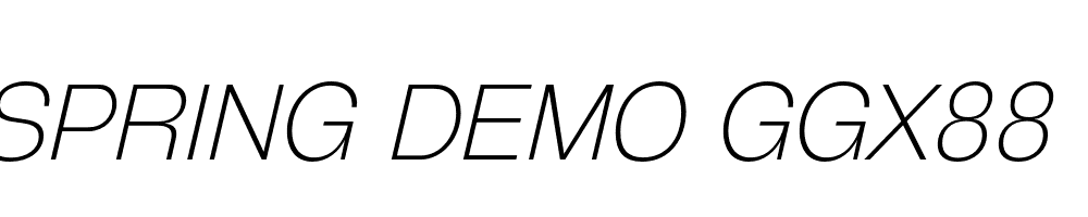  DEMO GGX88 El Italic