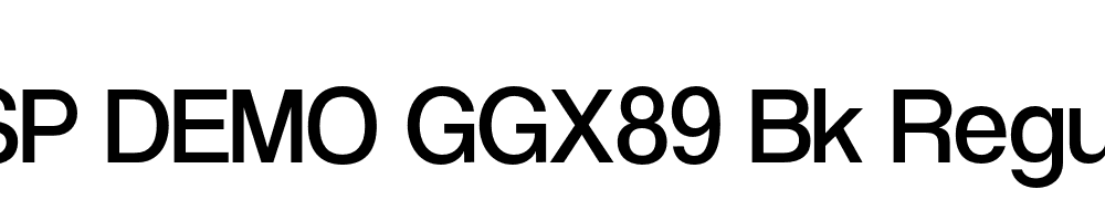 FSP DEMO GGX89 Bk Regular