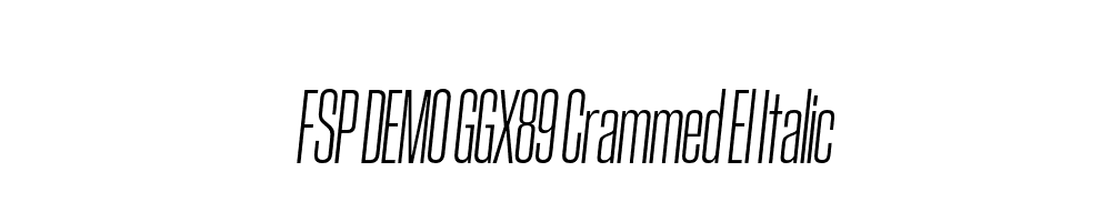 FSP DEMO GGX89 Crammed El Italic