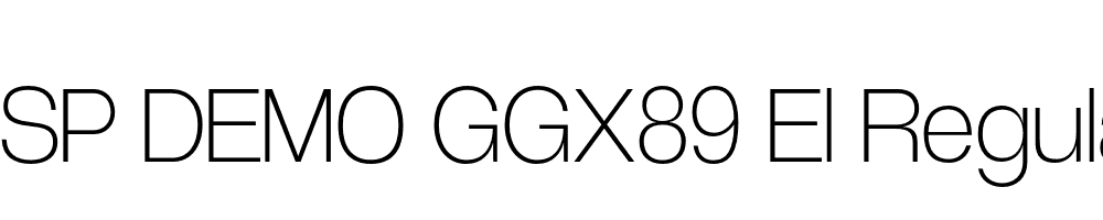 FSP DEMO GGX89 El Regular