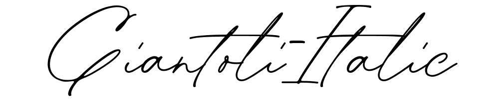 Giantoli-Italic