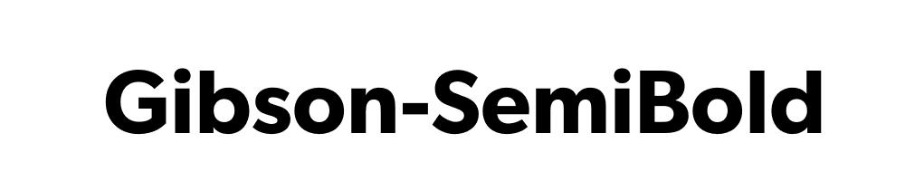 Gibson-SemiBold