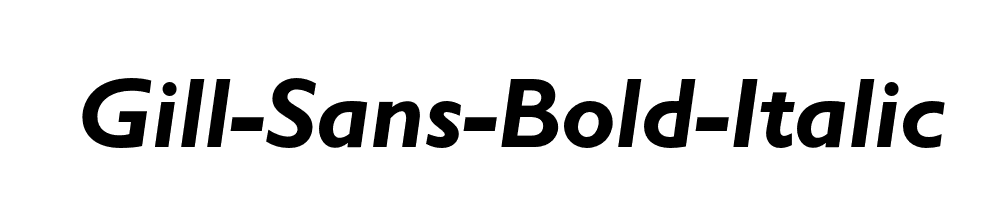 Gill-Sans-Bold-Italic