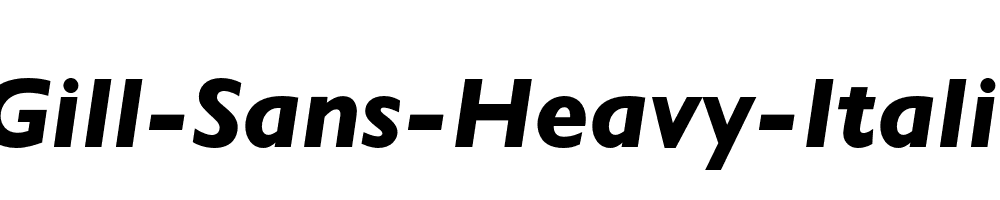 Gill-Sans-Heavy-Italic