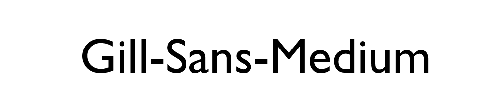 Gill-Sans-Medium