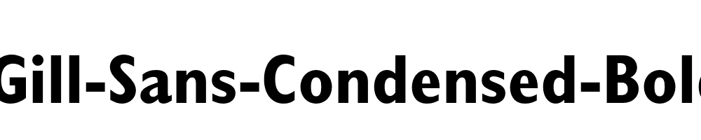 Gill-Sans-Condensed-Bold