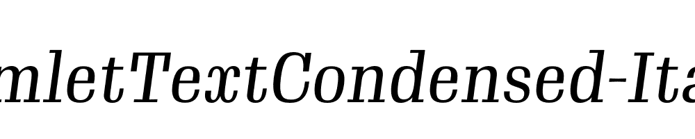 GimletTextCondensed-Italic